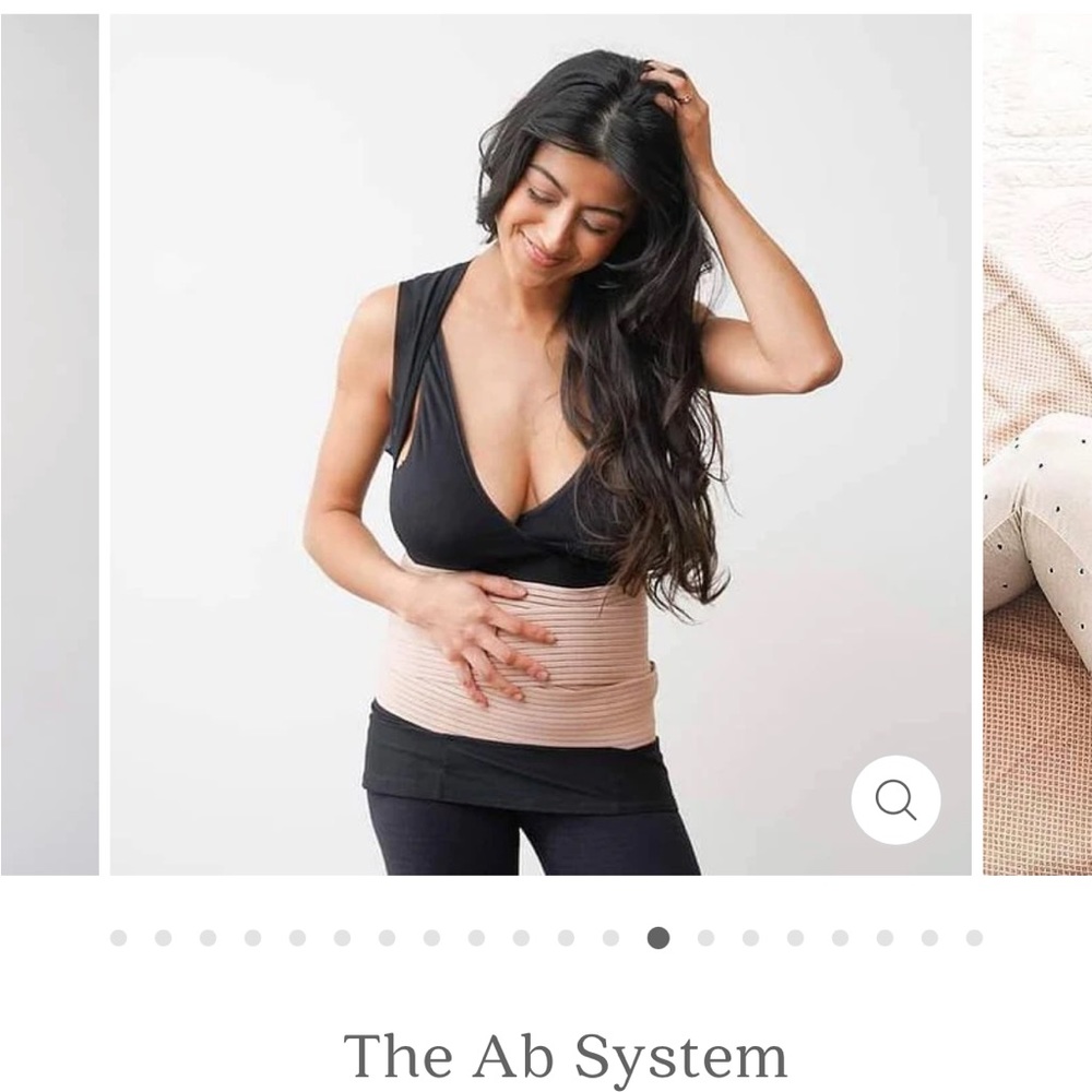 Bellies Inc Ab system postpartum support garmet - size S